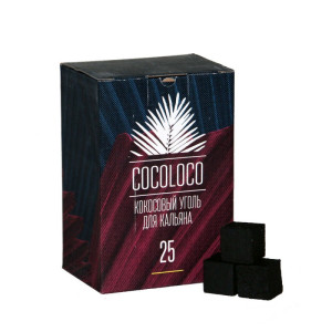 Уголь Cocoloco 72 шт 25мм