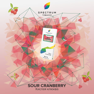 Табак Spectrum Classic line 40г - Sour Cranberry (Кислая клюква)