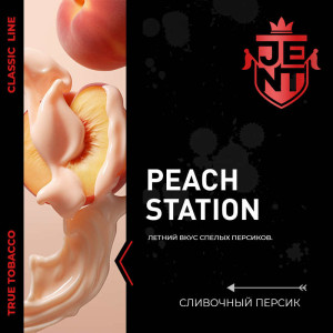 Табак JENT 100г - Peach Station (Персик Слива)