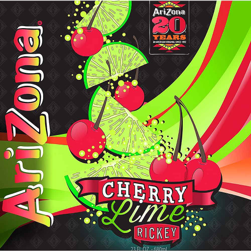 Напиток газ. AriZona - Cherry Lime Rickey (Вишня Лайм) 650мл