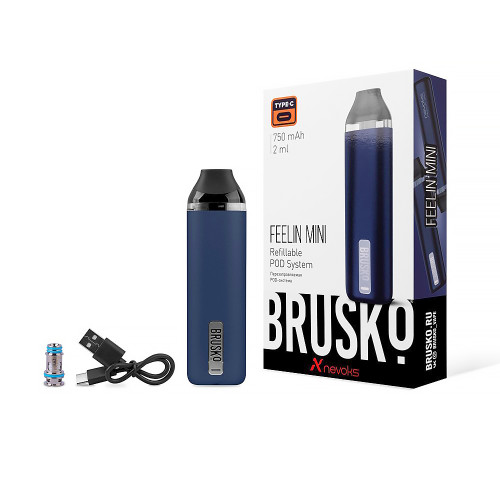POD-система Brusko - NEVOKS Feelin Mini (Синий) 3мл 750mAh