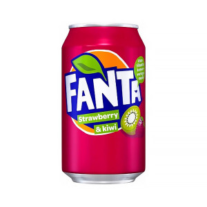 Напиток газ. Fanta - Strawberry & Kiwi (Клубника Киви) 330мл
