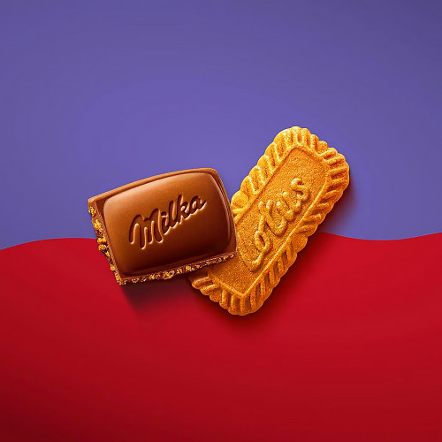 Шоколад Milka - Biscoff (Бельгийское печенье) 90г