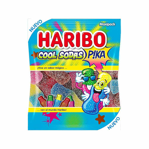 Жевательный мармелад Haribo - Cool Sodas (Кислый микс лимонад) 100г