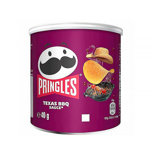 Чипсы Pringles - BBQ Texas Sauce (Соус барбекю) (Польша) 40г