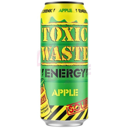 Напиток Toxic Waste Energy - Sour Apple (Кислое Яблоко) 500мл