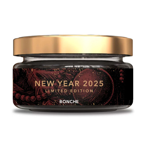 Табак Bonche 60г – New Year 2025 (Запеченный персик с карамелью и трюфелем) (Лимитка!)