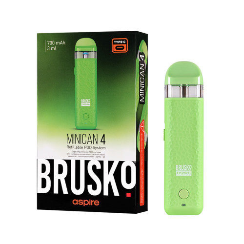 Распродажа POD-система Brusko - Minican 4 Зеленый