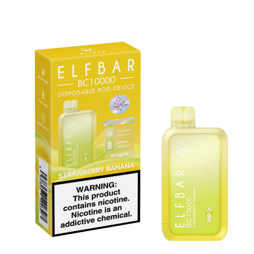 ЭС Elf Bar BC 10000 – Strawberry banana (Клубника банан)
