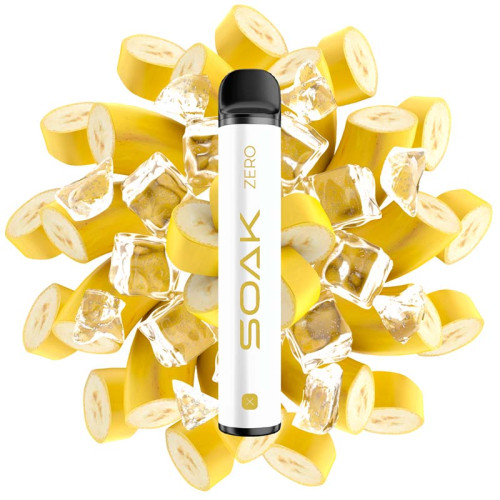 ЭС SOAK X ZERO 1500 – Cold Banana (Холодный банан)