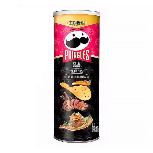 Чипсы Pringles - Classic M5 steak and foie gras Стейк и Фуа-гра 80г
