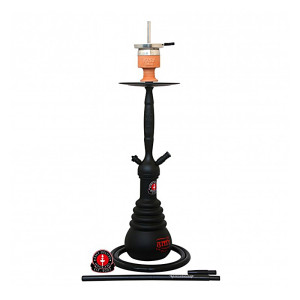 Кальян AMY Deluxe - 690 Black (Cityscape) 70см