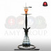 Кальян AMY Deluxe - 690 Black (Cityscape) 70см