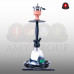 Кальян AMY Deluxe - 038R Black (I Need You) 50см