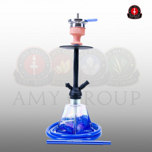 Кальян AMY Deluxe - 038R Blue (I Need You) 50см