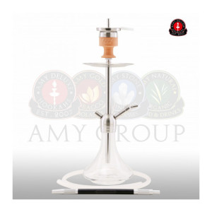 Кальян AMY Deluxe - SS13 Crystal (Little Stick) 55см