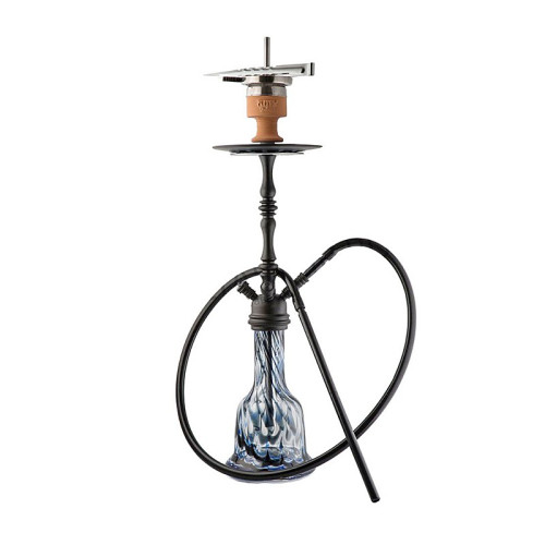 Кальян AMY Deluxe - 043 Black Black (Luxus Shisha) 75см
