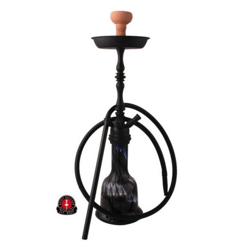 Кальян AMY Deluxe - 043 Black Black (Luxus Shisha) 75см