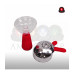 Кальян AMY Deluxe - SS09R Crystal (STICK STEEL) 75см