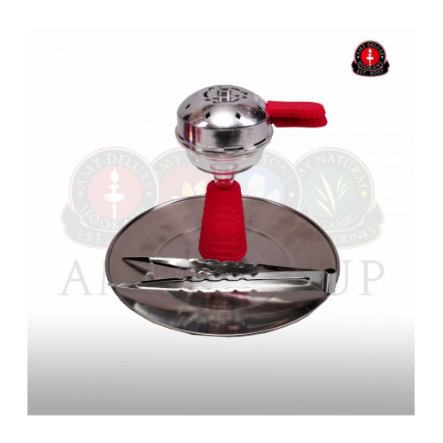 Кальян AMY Deluxe - SS09R Crystal (STICK STEEL) 75см