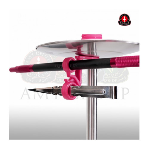 Кальян AMY Deluxe - SS09R Crystal (STICK STEEL) 75см