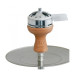 Кальян AMY Deluxe - SS09R Crystal (STICK STEEL) 75см