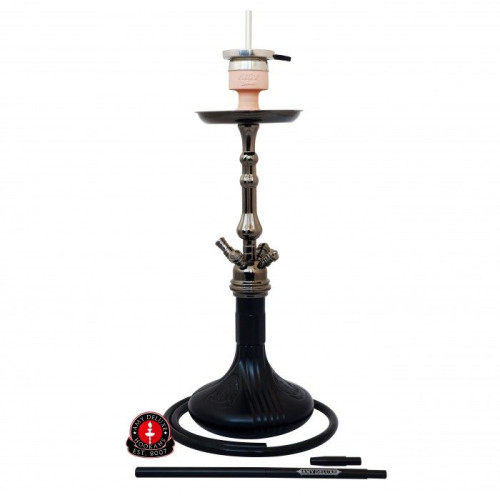 Кальян AMY Deluxe - 047 Black black (Viper) 70см