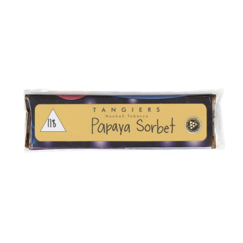 Табак Tangiers 250г – NOIR Papaya Sorbet (Папайя)