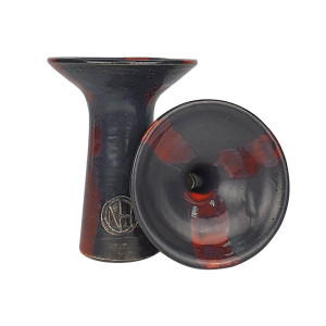 Чаша NJN Hookah Old School Glaze Черная Фанел