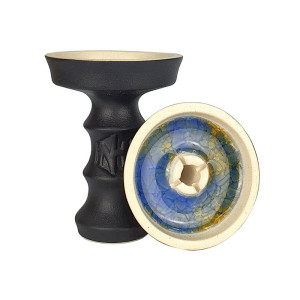Чаша NJN Hookah Lotus Matt Черная матовая Фанел