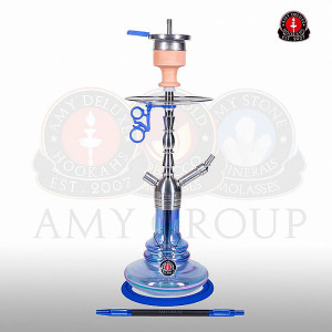 Кальян AMY Deluxe - SS14R Blue (Little Lulu) 55см