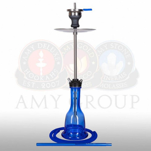 Кальян AMY Deluxe - Unio Shisha 004 Blue 70см