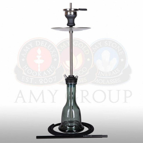 Кальян AMY Deluxe - Unio Shisha 004 Black 70см