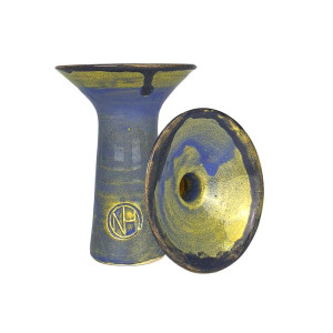 Чаша NJN Hookah Old School Glaze Голубая Фанел