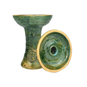 Распродажа Чаша NJN Hookah Phunnel Glaze Зеленая Фанел