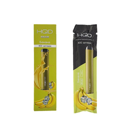 ЭС HQD MAXIM 400 – Banana (Банан)