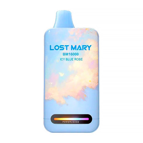ЭС LOST MARY BM 16000 – lcy Blue Rose (Ледяная Черника роза)