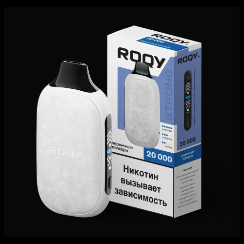 ЭС PLONQ ROQY STRONG 20000 – Черничный попкорн