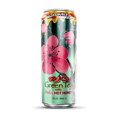 Напиток Arizona - Spicy green tea with Mikes hot honey (Пряный зеленый чай с медом) 60мл