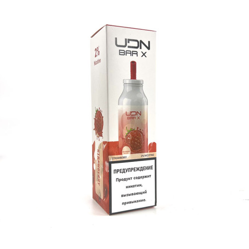 ЭС UDN BAR X 7000 – Strawberry (Клубника)