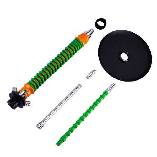 Шахта Mamay Customs - Coilovers оранжево-салатовый (без колбы)