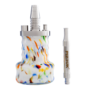 Кальян Pizduk Hookah - (grey-bag) цветная колба 20см