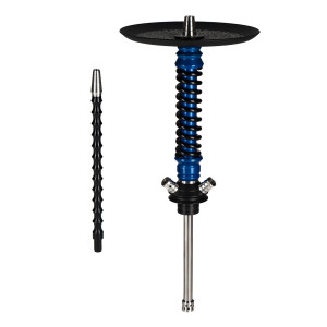 Шахта Mamay Customs - Coilovers MINI голубой лак - черный (грав. Калиграфия) (без колбы)