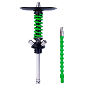Шахта Mamay Customs - Coilover Micro чёрно-зелёный (без колбы)