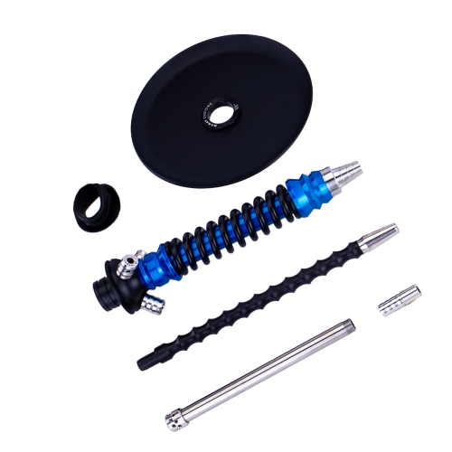 Шахта Mamay Customs - Coilovers MINI голубой лак - черный (без колбы)