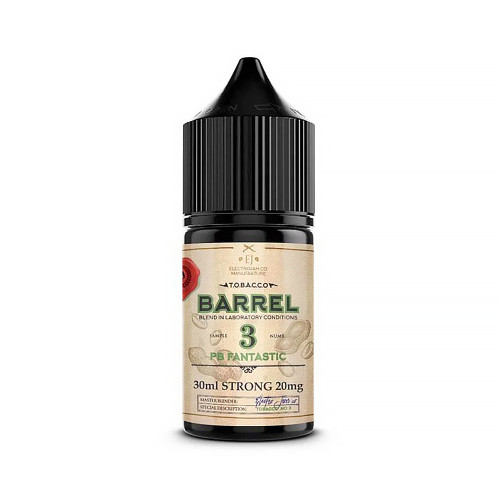 Жидкость ElectroJam Tobacco Barrel - PB Fantastic 3 (Табак Орехи) 30мл 20мг