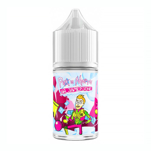 Жидкость Rick & Morty Strong На замерзоне - Skittles (Скитлс Лед) 30мл 20мг