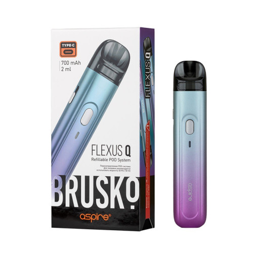 Распродажа POD-система Brusko - Flexus Q (Розово-голубой градиент) 700mAh