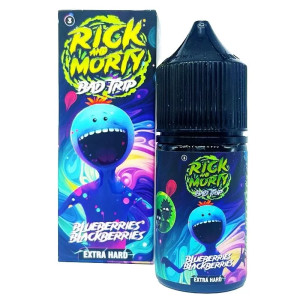 Жидкость Rick & Morty BAD TRIP EXTRA HARD - Blueberries Blackberries (Черника Ежевика) 30мл 20мг