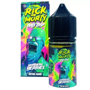 Жидкость Rick & Morty BAD TRIP EXTRA HARD - Northern Berries (Северные Ягоды) 30мл 20мг